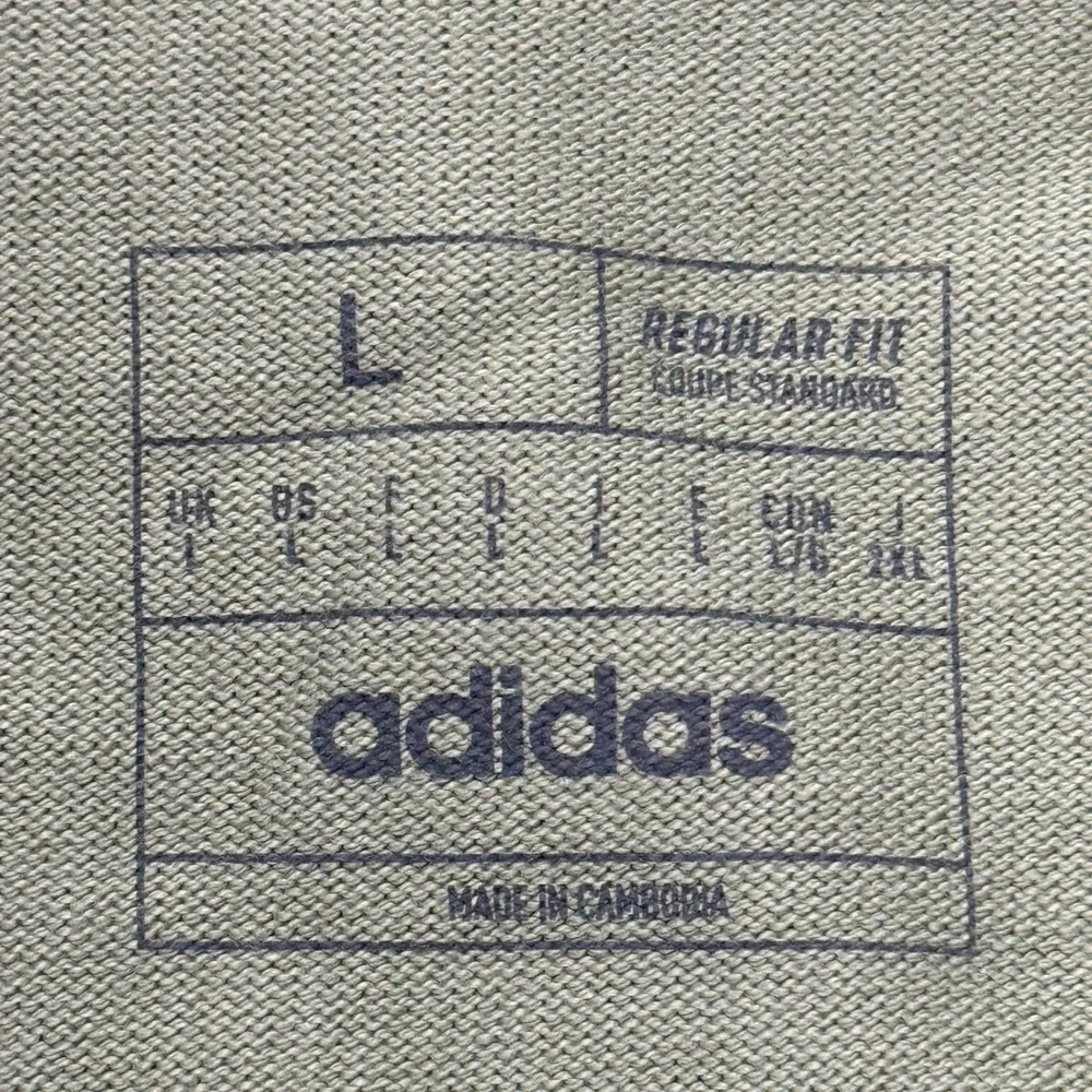 Adidas LAFC Mens Long Sleeve Polo Shirt Olive Green MLS Soccer Large DA22477